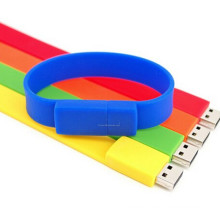 Hot Sale Customized Silicone USB Wristband